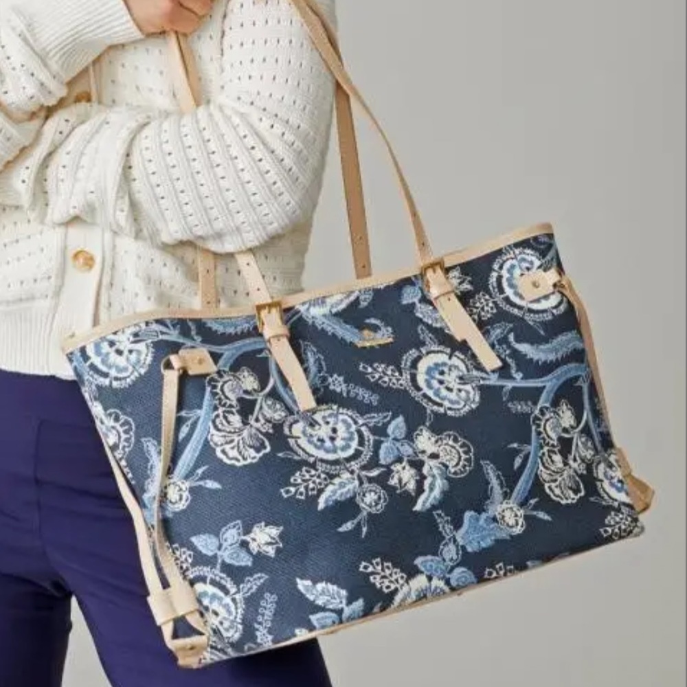 Spartina 449 Oyster Factory Jetsetter Tote